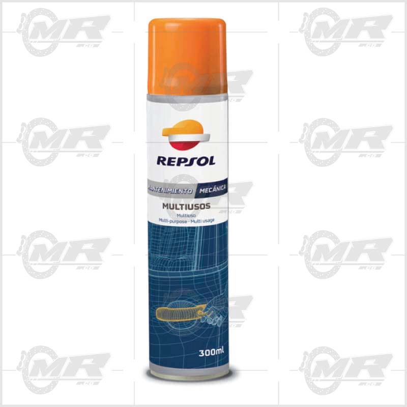 Repsol Spa Y Mant Moto Repara Pinchazos Spray 300 Ml Und - Motorepuestos